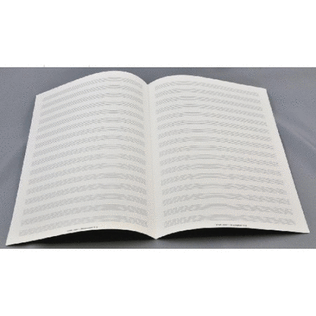 Music manuscript paper - Star 2000 16 staves