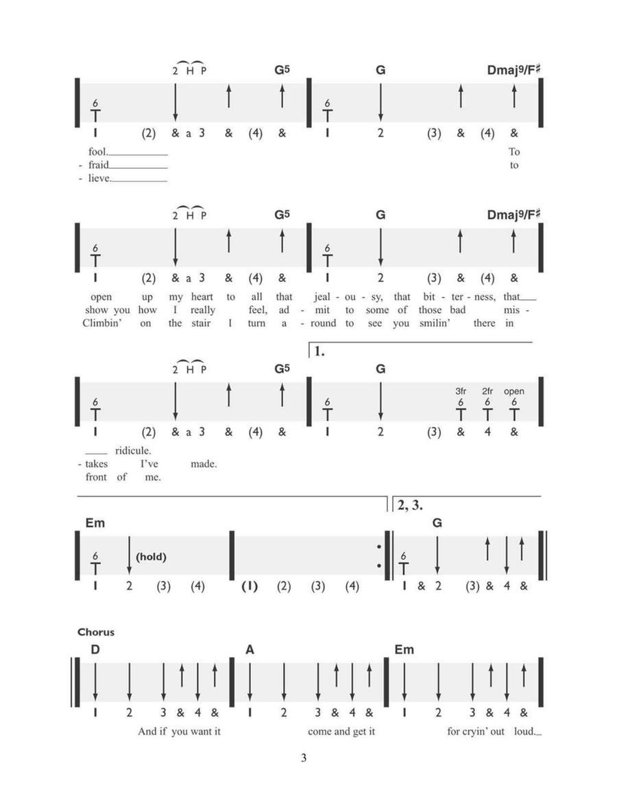 Babylon Babylon Acoustic Guitar scores gallery preview page 3