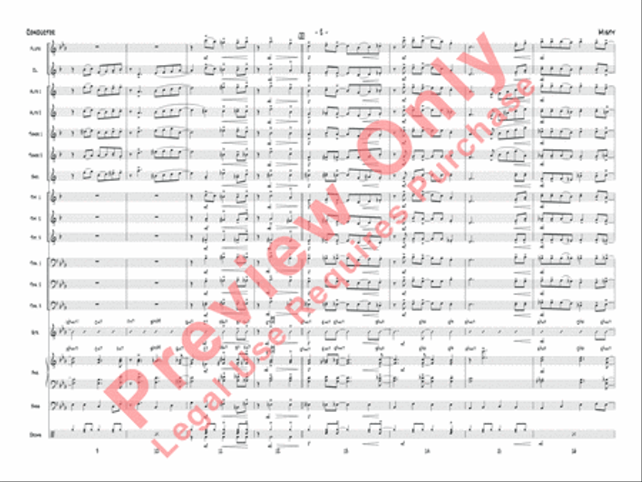 Misty Misty Jazz Ensemble scores gallery preview page 5