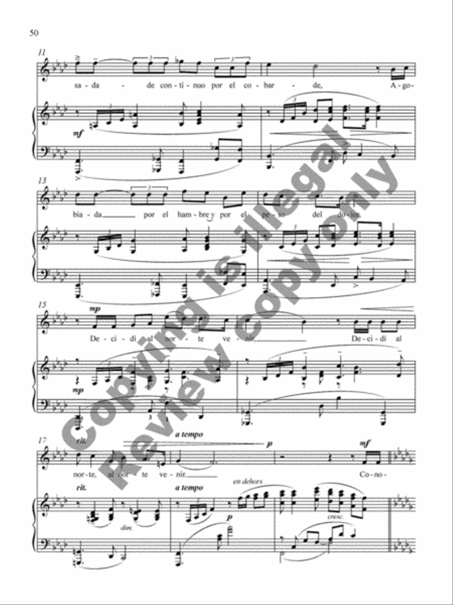 Collected Songs for Soprano and Piano Soprano Voice scores gallery preview page 34