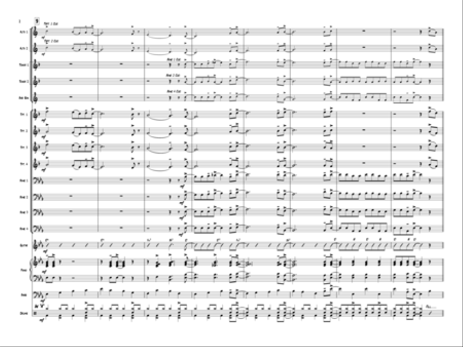 Joy To The World Jazz Ensemble scores gallery preview page 3