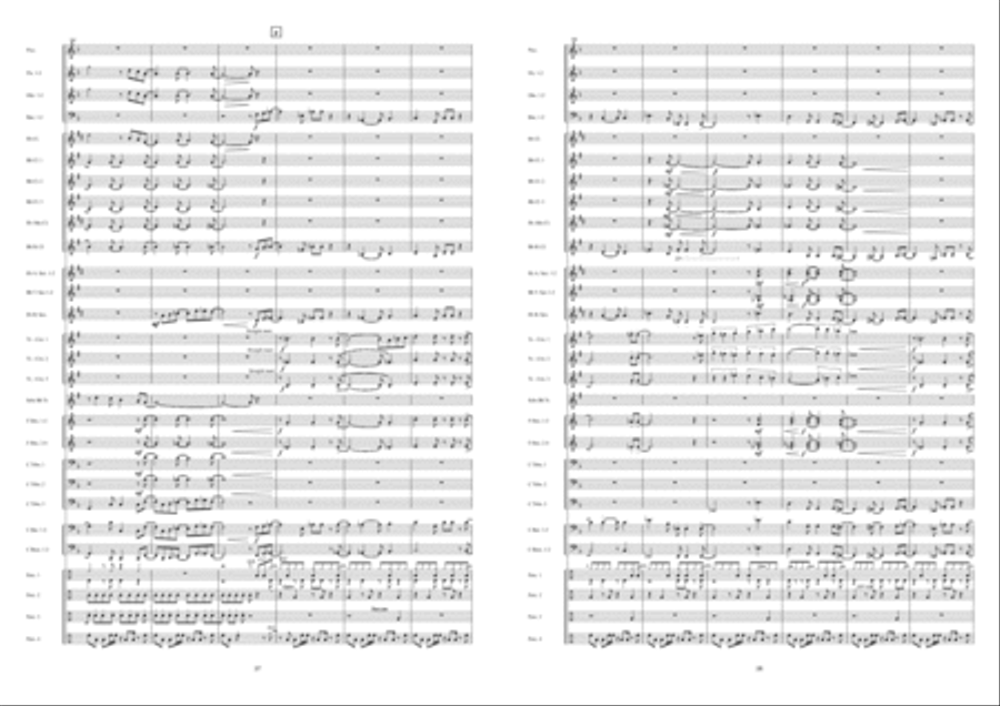 Charanga For Trumpet Concert Band scores gallery preview page 17