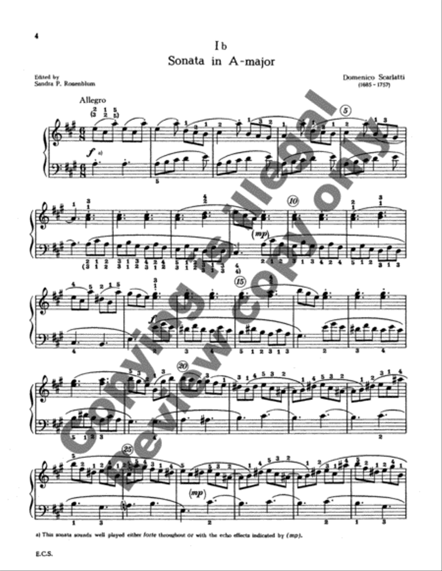 Five Pairs of Sonatas Five Pairs of Sonatas Harpsichord scores gallery preview page 6
