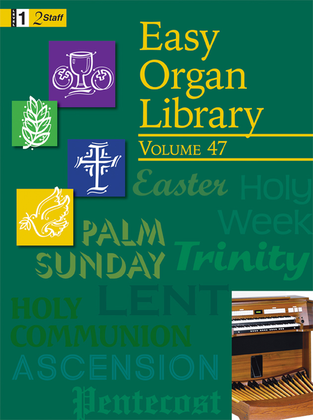 Book cover for Easy Organ Library, Vol. 47