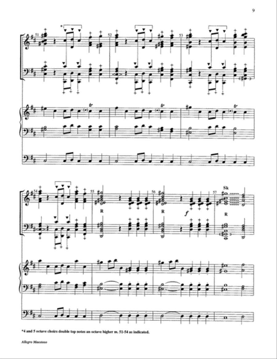 Allegro Maestoso 5-Octaves scores gallery preview page 19