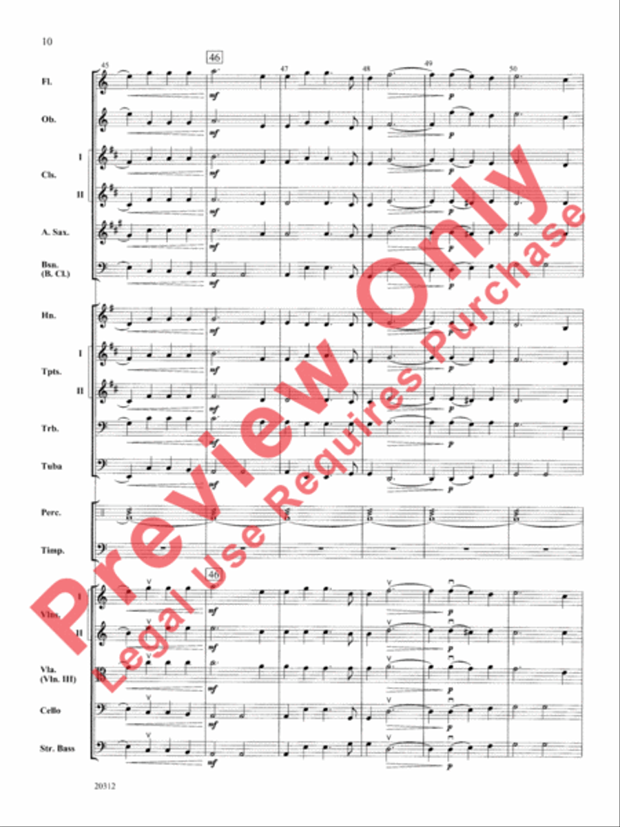 Finlandia Finlandia Full Orchestra scores gallery preview page 11