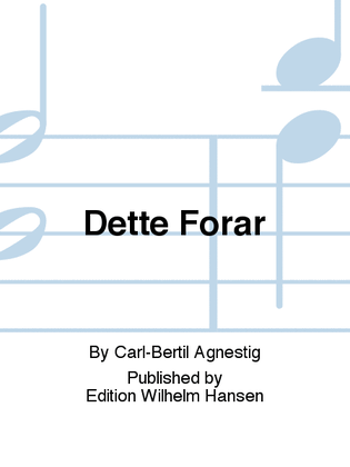 Book cover for Dette Forår