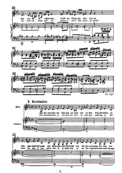 `WIDERSTEHE DOCH DER SÜNDE` (1714) BWV 54
