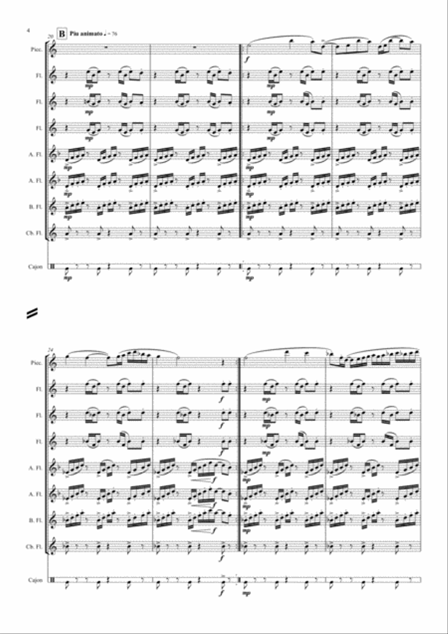 Plastic Soup Woodwind Ensemble scores gallery preview page 4