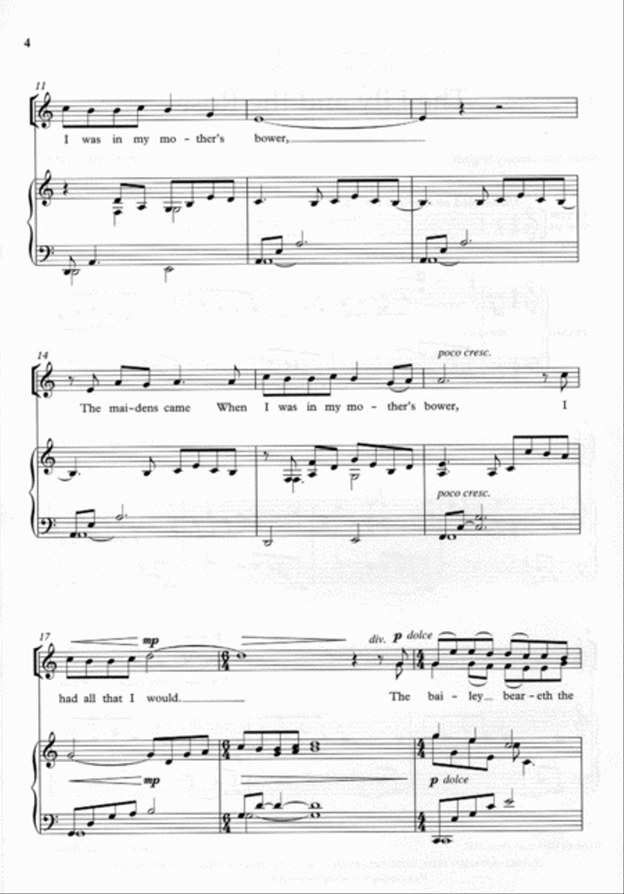 The Lily and the Rose The Lily and the Rose 2-Part scores gallery preview page 2