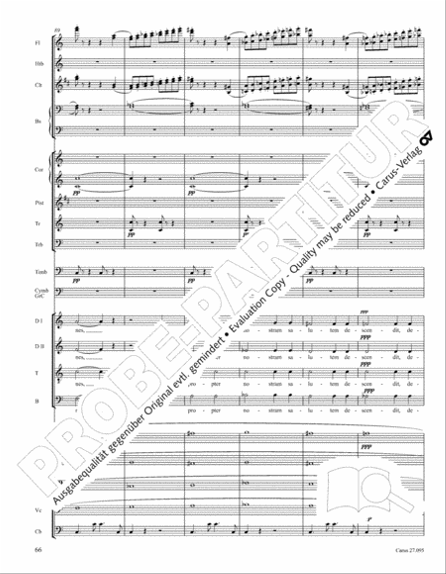 Messe solennelle de sainte Cecile Messe solennelle de sainte Cecile STB scores gallery preview page 79