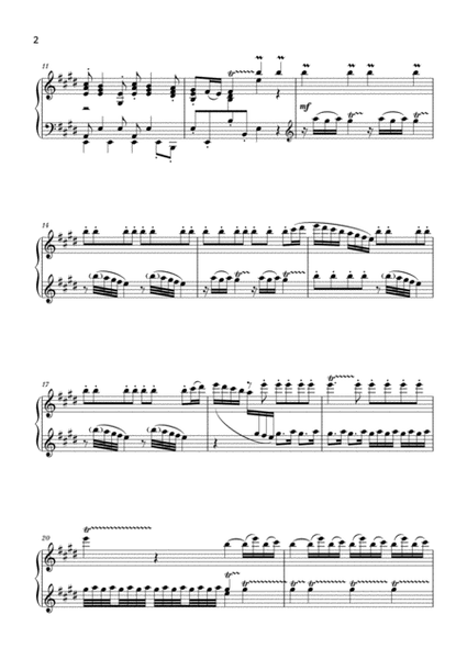 The Four Seasons - Spring (Piano Transcription) - Advanced piano