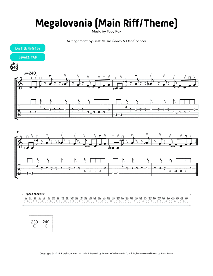 Megalovania guitar cheap