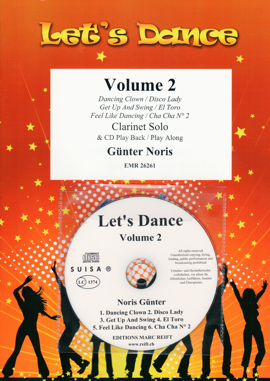 Let's Dance Volume 2 Clarinet scores gallery preview page 1