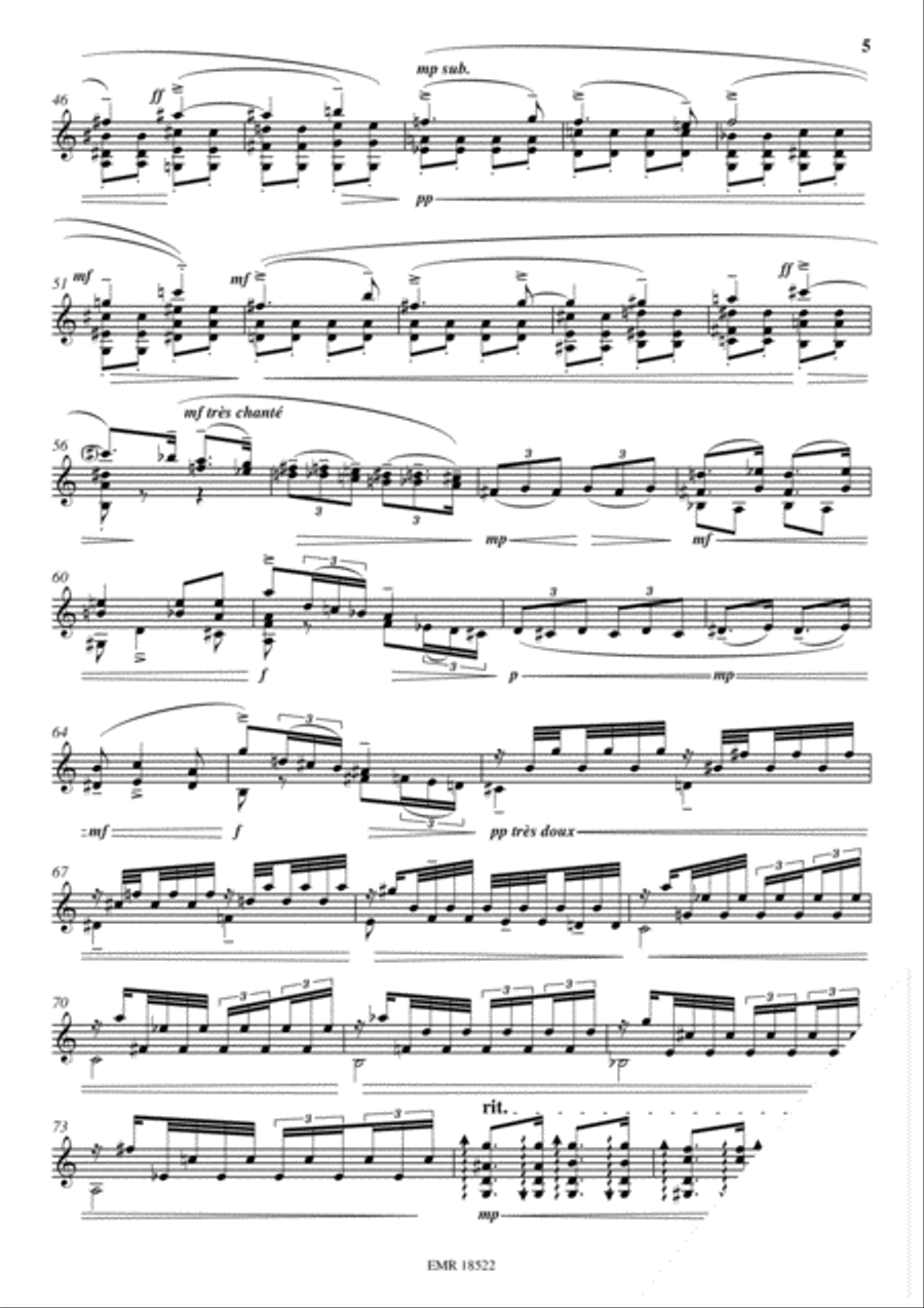 Sonatine Champetre Mandolin scores gallery preview page 5