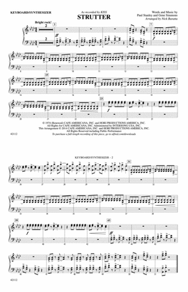 Strutter: Piano Accompaniment