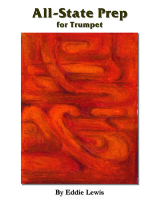 Book cover for All-State Prep for Trumpet by Eddie Lewis