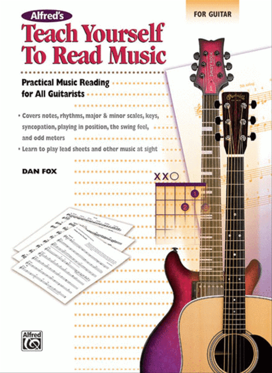 Alfred's Teach Yourself To Read Music Guitar scores gallery preview page 1