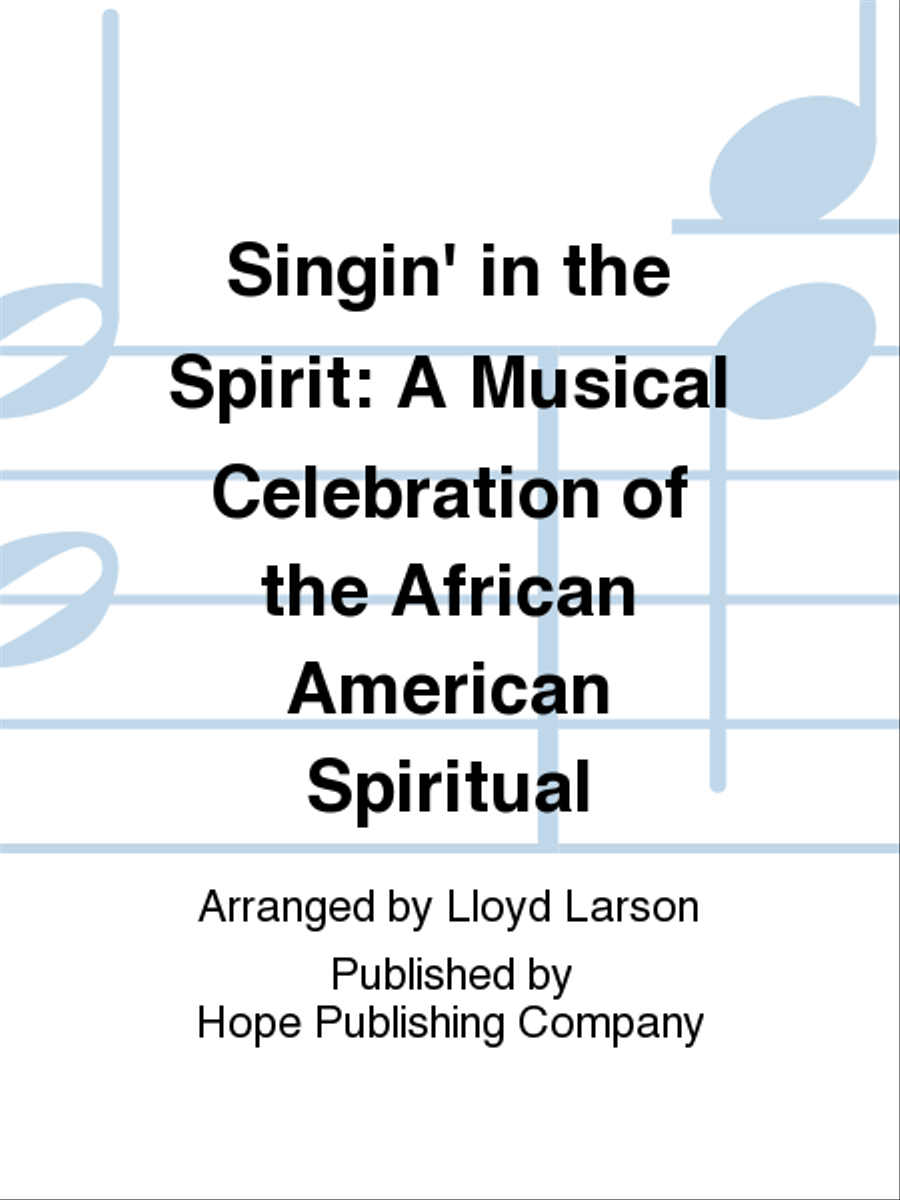 Singin' in the Spirit Singin' in the Spirit Choir scores gallery preview page 1
