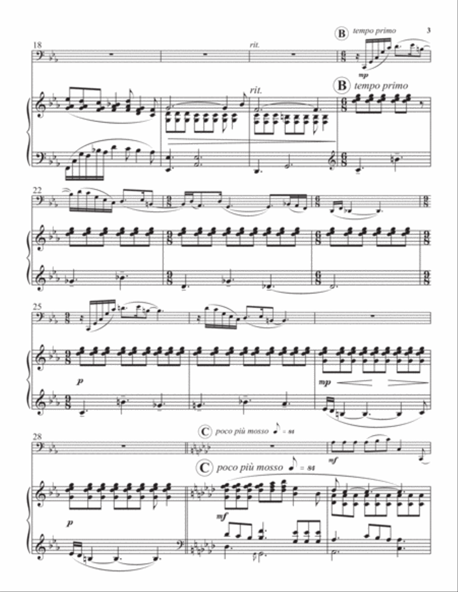 De Profundis Tuba scores gallery preview page 4