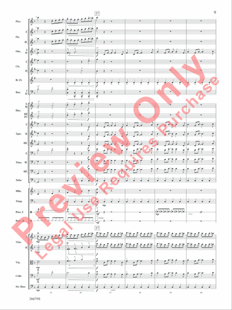 Cole Porter Salute Full Orchestra scores gallery preview page 10