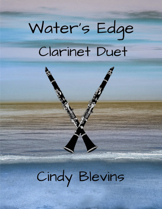 Book cover for Water's Edge, for Clarinet Duet