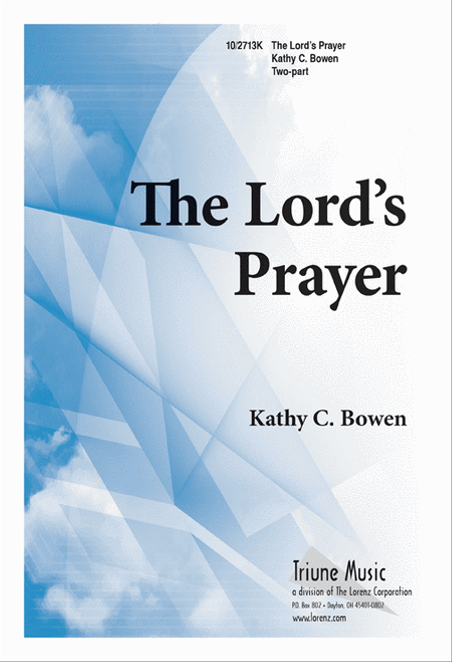 The Lord's Prayer The Lord's Prayer 2-Part scores gallery preview page 1