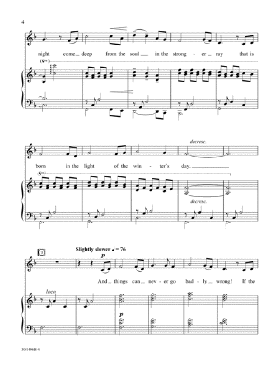 Linda Spevacek Vocal Solo Collection - Low Voice Low Voice scores gallery preview page 6