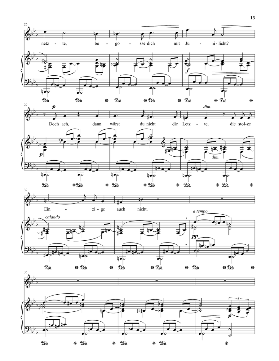 Die Georgine (Low Voice) Low Voice scores gallery preview page 3