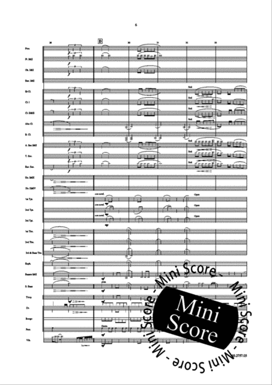 Gute Nacht Freunde Concert Band scores gallery preview page 10