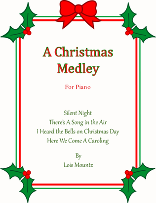 Book cover for Christmas Medley for Piano