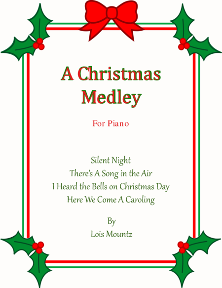 Christmas Medley for Piano image number null