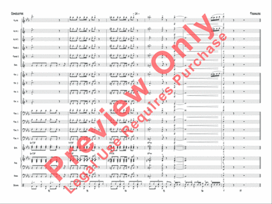 Treasure Treasure Jazz Ensemble scores gallery preview page 15