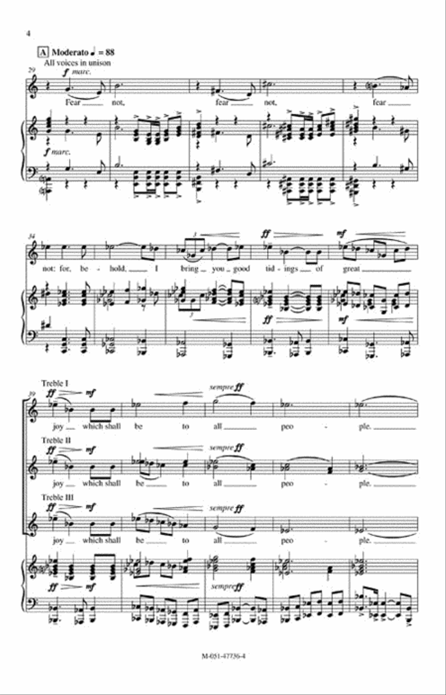 And the Angel Said And the Angel Said 3-Part scores gallery preview page 3