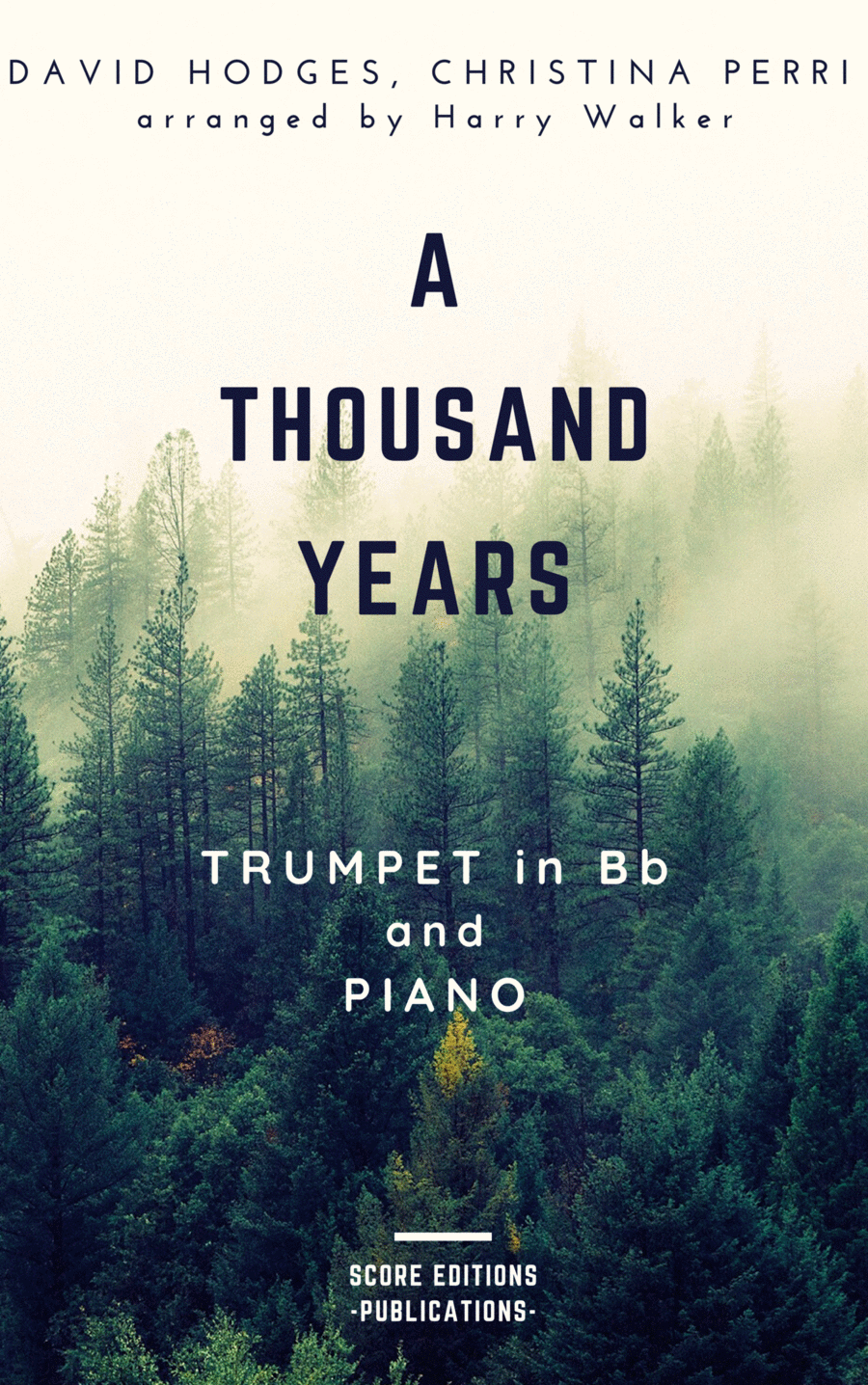 A Thousand Years Trumpet Solo scores gallery preview page 1