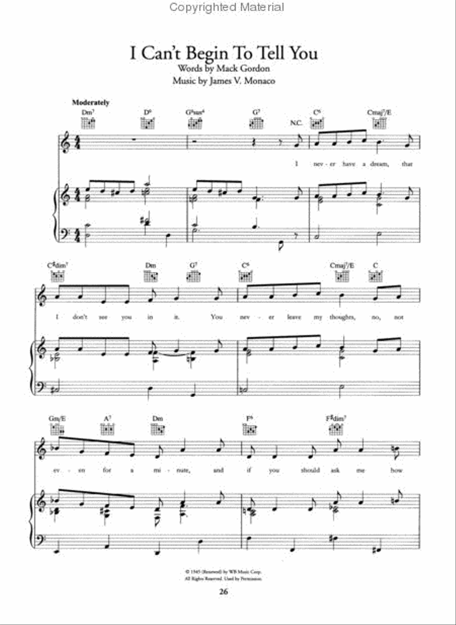 Sentimental Journey Piano, Vocal scores gallery preview page 4