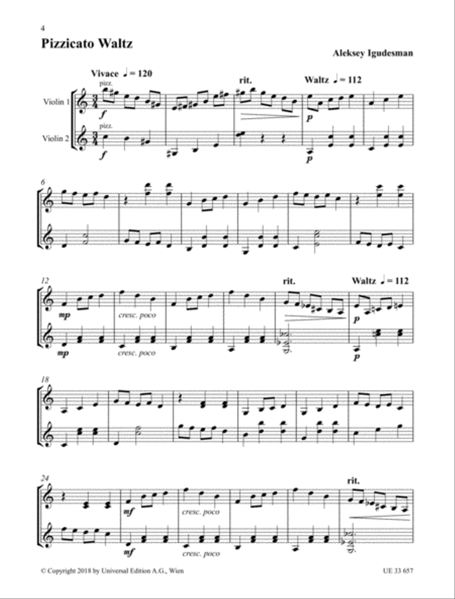 Waltz & More Violin scores gallery preview page 3