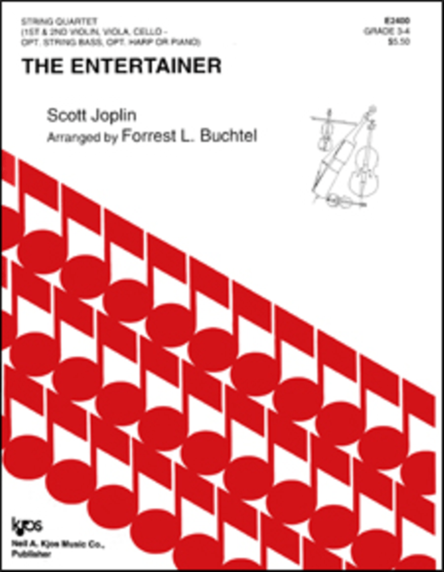 The Entertainer (Opt. Str. Bass, Opt. Harp Or Piano) Orchestra scores gallery preview page 1