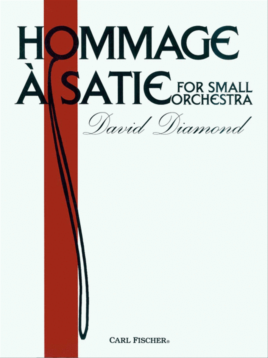 Hommage A Satie Orchestra scores gallery preview page 1