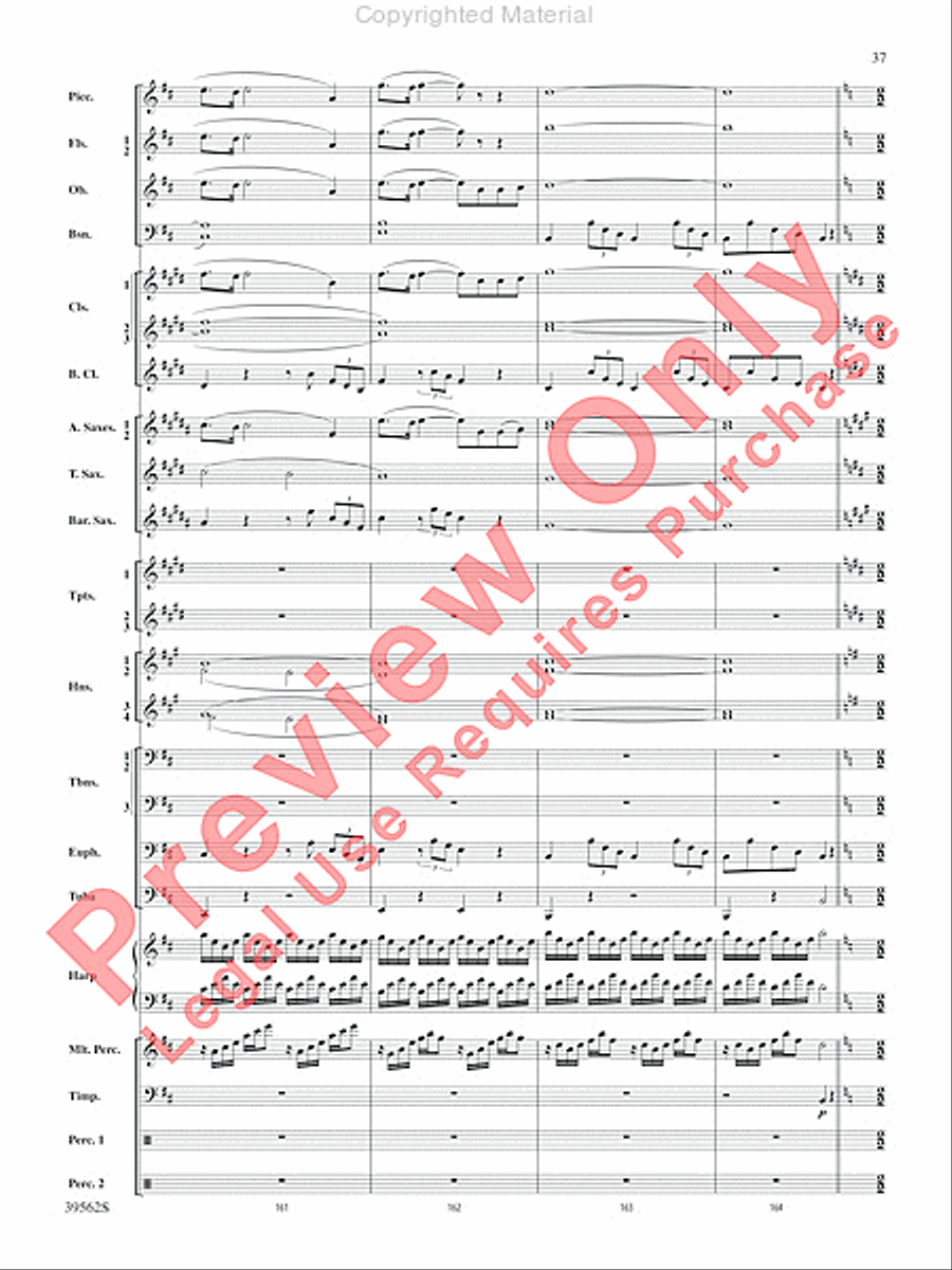 The Complete Harry Potter Concert Band scores gallery preview page 38