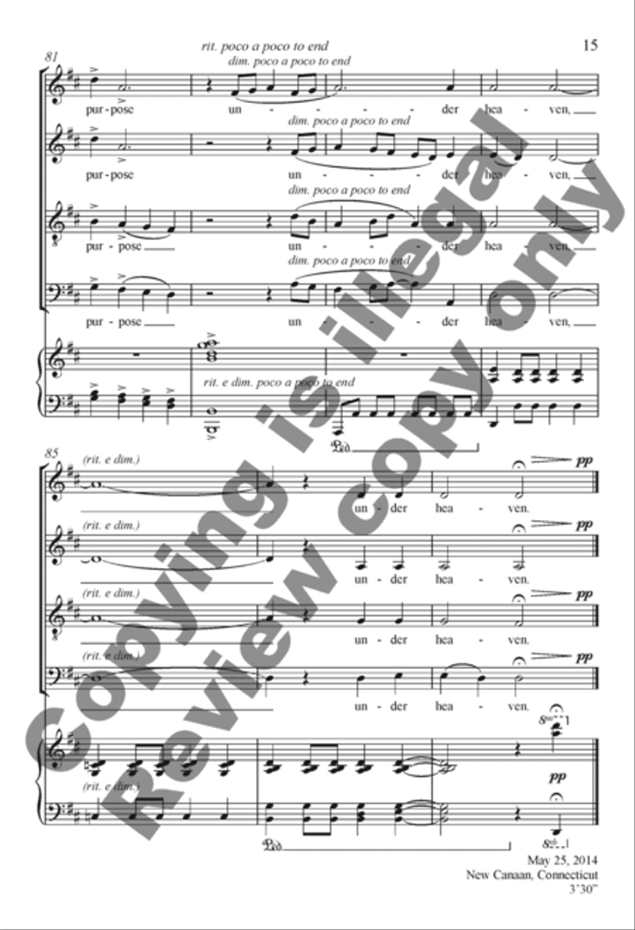 To Everything There Is a Season 4-Part scores gallery preview page 27