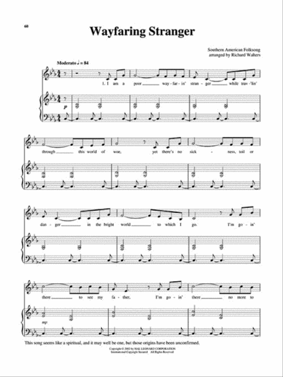 14 Sacred Solos 14 Sacred Solos Low Voice scores gallery preview page 6