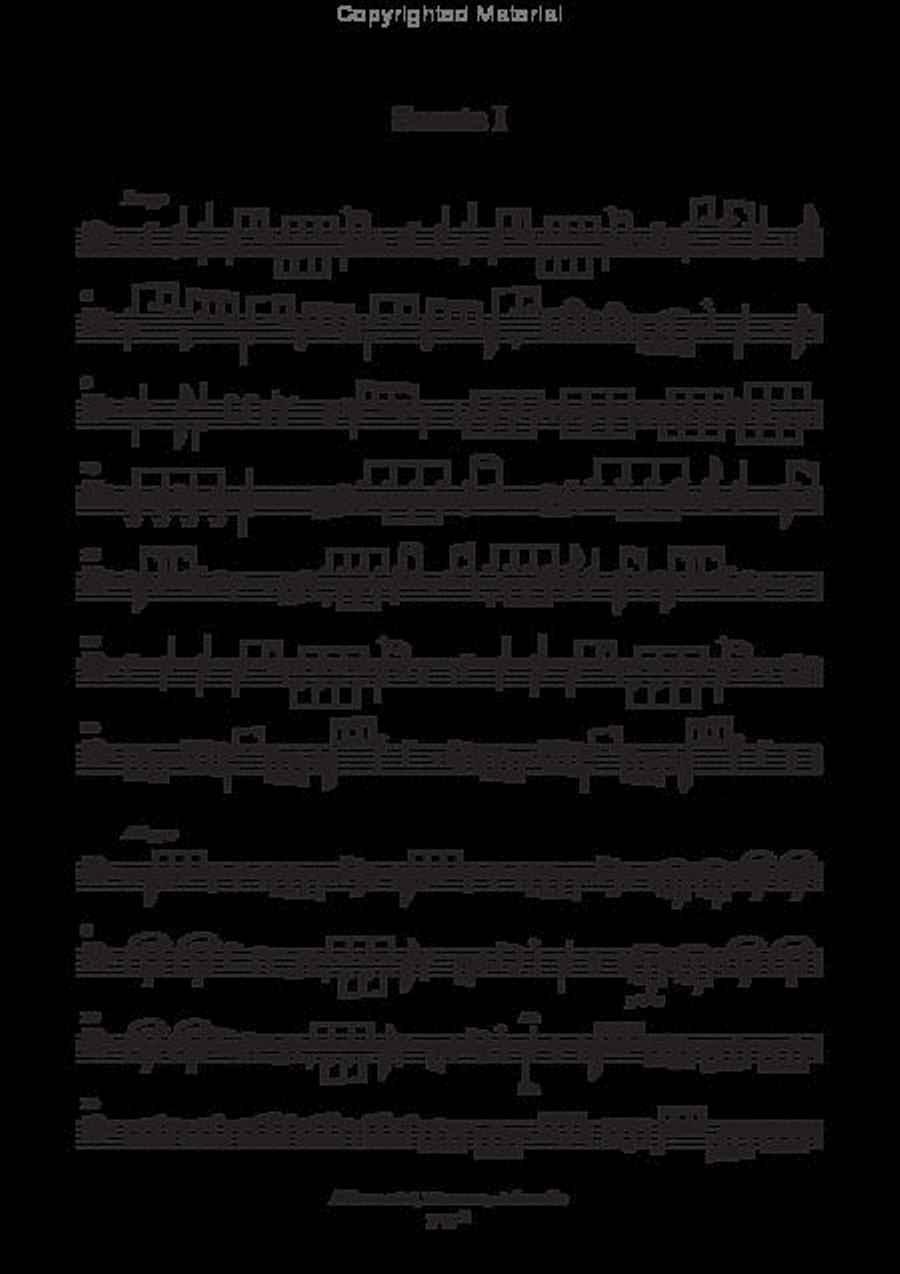 12 Sonate (Ms, F-Psg) 12 Sonate (Ms, F-Psg) Cello Solo scores gallery preview page 3