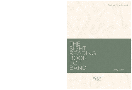 Sight Reading Book For Band, Vol 4 - Clarinet 2