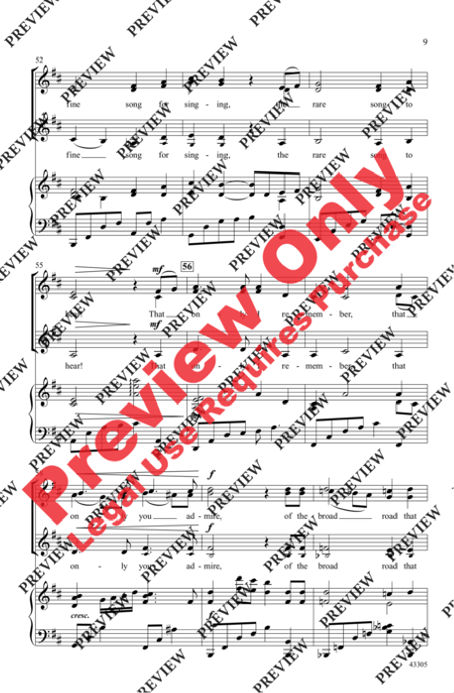 And This Shall Be for Music Women's Choir scores gallery preview page 8