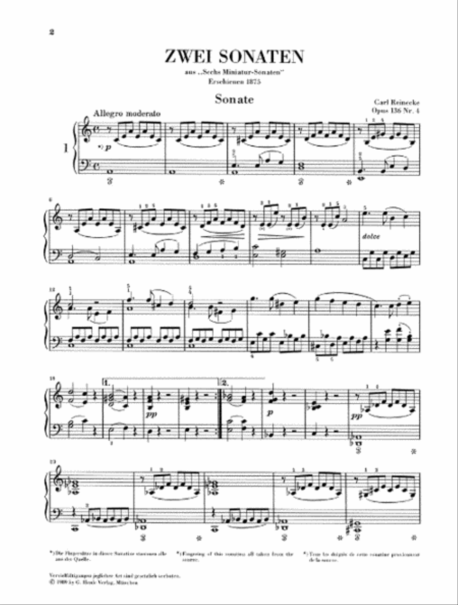 Sonatinas for Piano – Volume III: Romantic Piano Solo scores gallery preview page 3