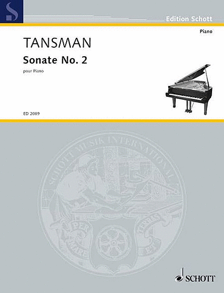 Tansman Sonata No2 Pno