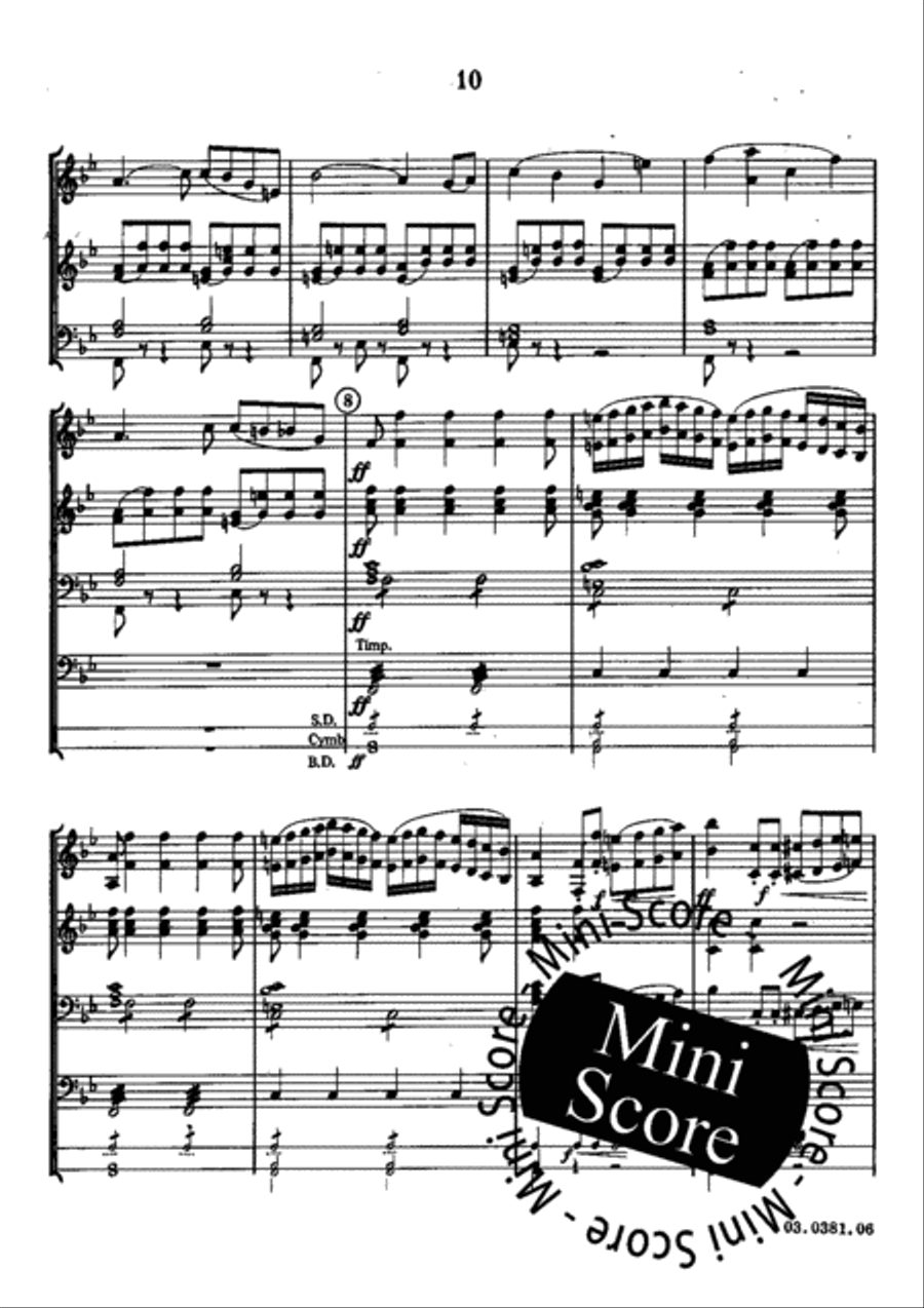 De Kalief van Bagdad Fanfare Band scores gallery preview page 12