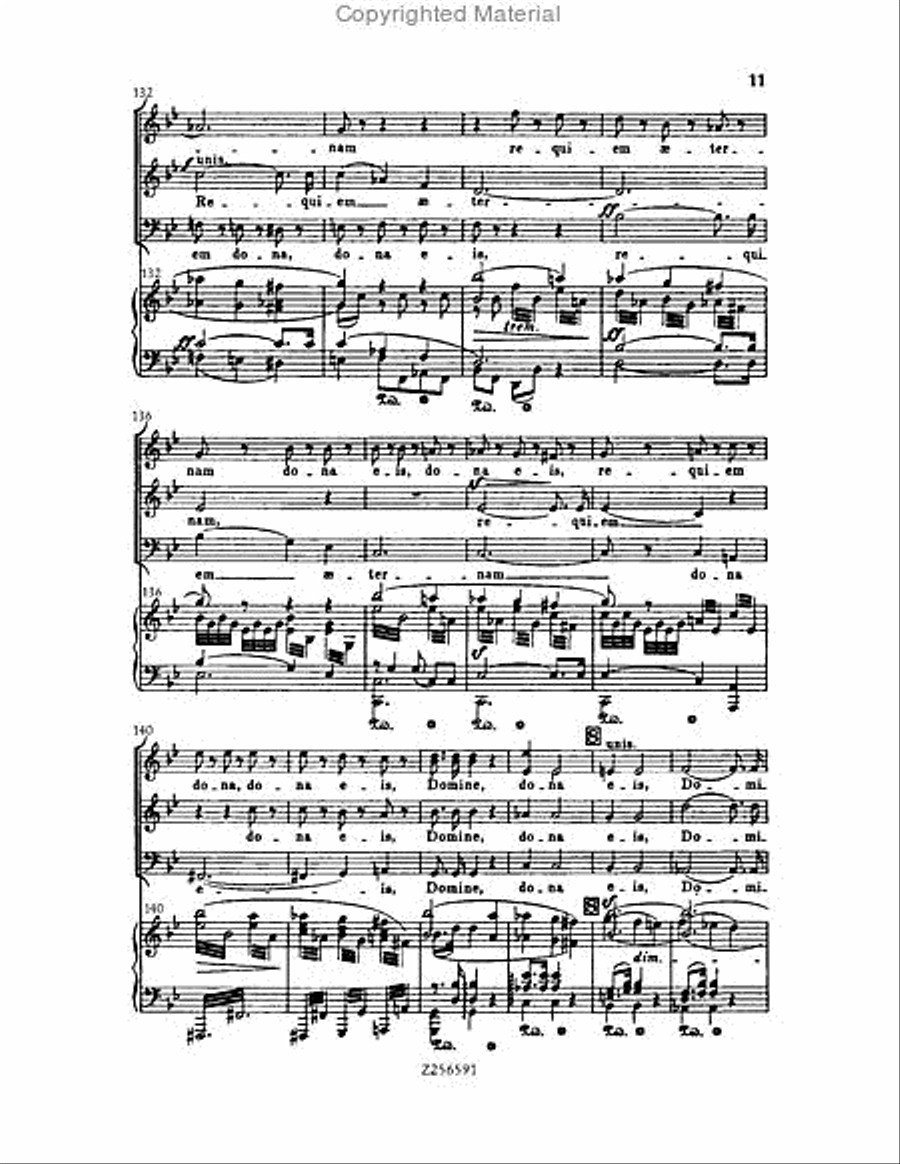Grande Messe du Morts, H 75 Choir scores gallery preview page 11