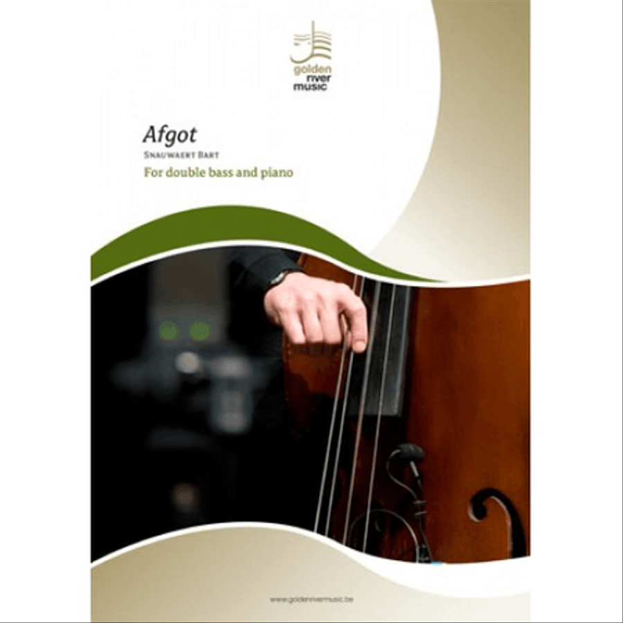 Afgot for double bass Afgot for double bass Double Bass scores gallery preview page 1